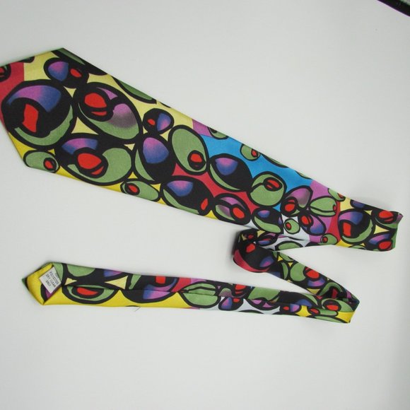 Samuel Broome The Studio Collection olive tie - Picture 4 of 7